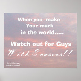 POSTER QUANDO FAZ A SUA MARCA