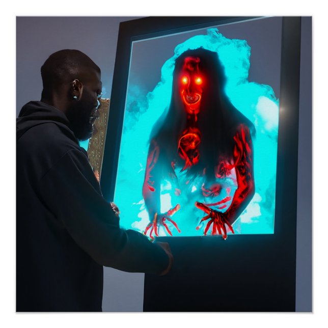 Pôster Quando Inteligência Artificial Encontra Lendas Urb (Frente)