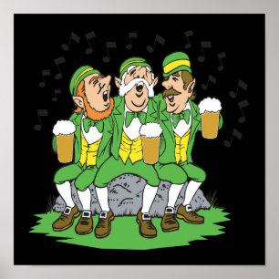 Pôster Quando irlandeses os olhos estão sorrindo