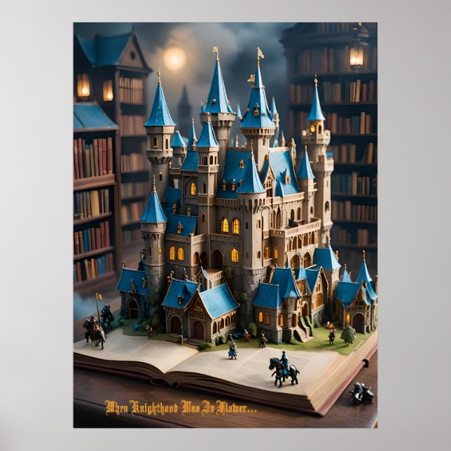 Poster Quando Knighood Estava Na Flor (Frente)