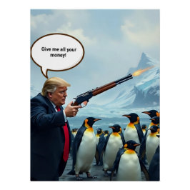 Pôster Quando o Presidente é estúpido