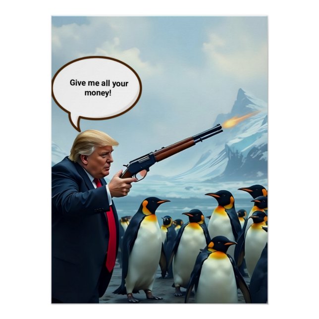 Pôster Quando o Presidente é estúpido (Frente)