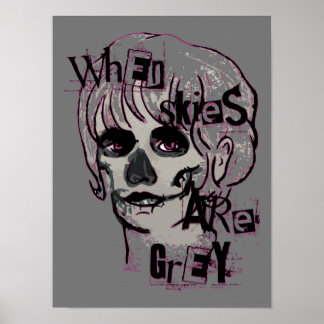Poster quando os céus são cinza