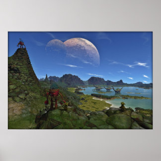 Poster Quando os dinossauros circulam