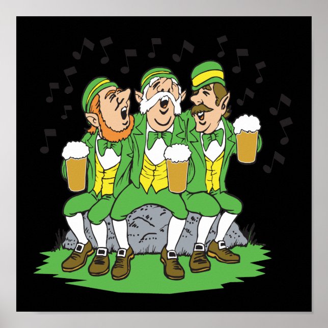 Pôster Quando Os Olhos Irlandeses Sorriem (Frente)