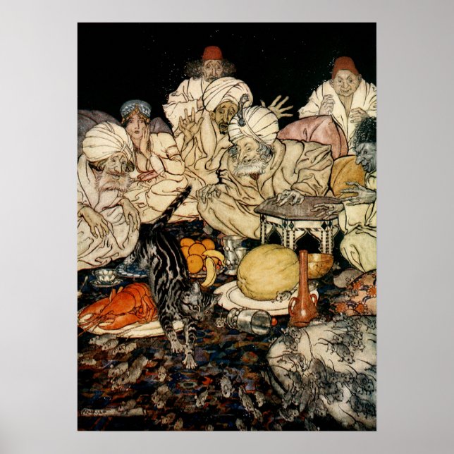 Poster Quando Puss viu Ratos e Ratos (Frente)