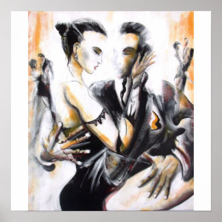 Poster Quando Tango encontra pintura
