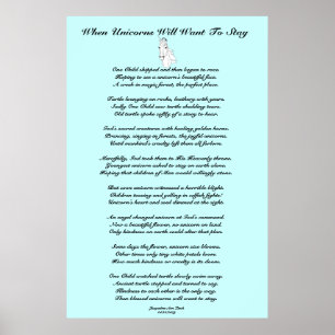 Pôster Quando Unicórnios... Crianças