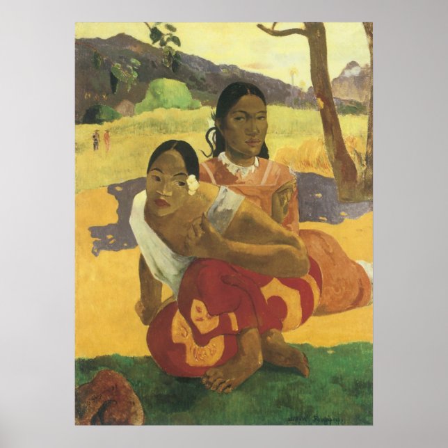 Pôster Quando você vai se Casado de Paul Gauguin, Arte Vi (Frente)