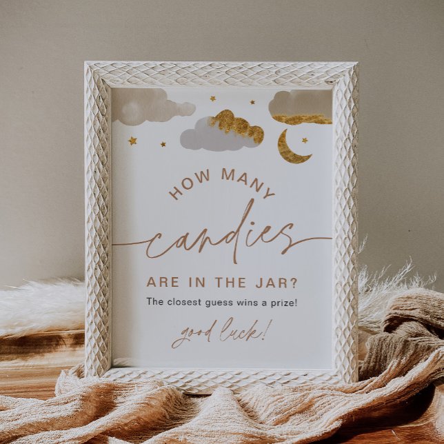 Poster Quantas Candies Grita Pequeno Chá de fraldas (Criador carregado)