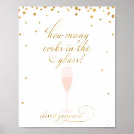 Poster Quantas rolas no jogo de adivinhação