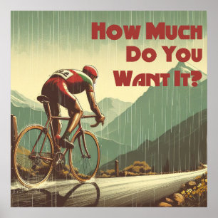 Poster Quanto Você Quer Pedalar