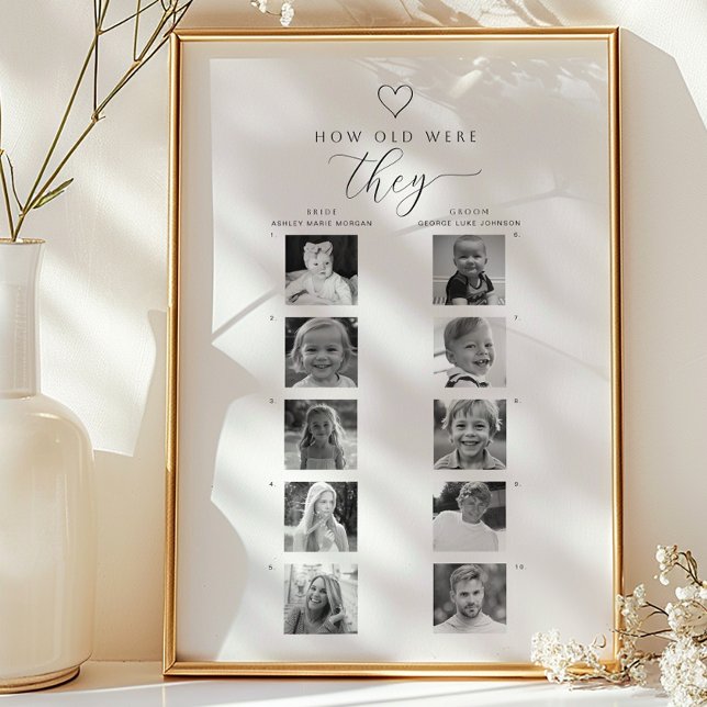 Poster Quantos Anos Eles Tinham O Jogo De Adivinhação De  (Shower Game Poster)