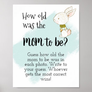 Poster Quantos anos tinha a mãe? Coelho