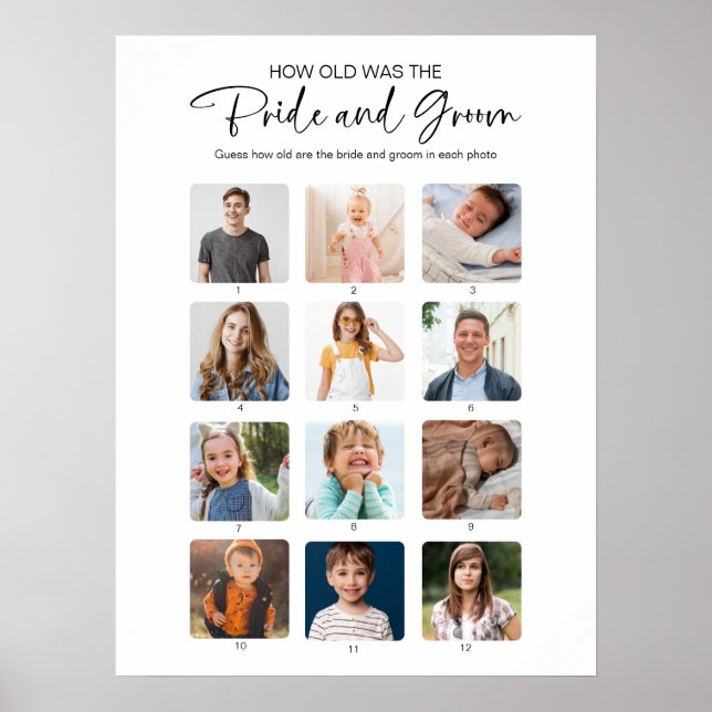 Poster Quantos Anos Tinham O Sinal De Chá de panela De No (Frente)