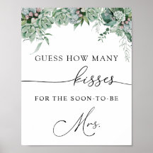 Quantos Beijos para a Logo Sra Letreiro