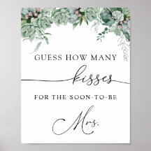 Quantos Beijos para o Cartaz da Futura Sra