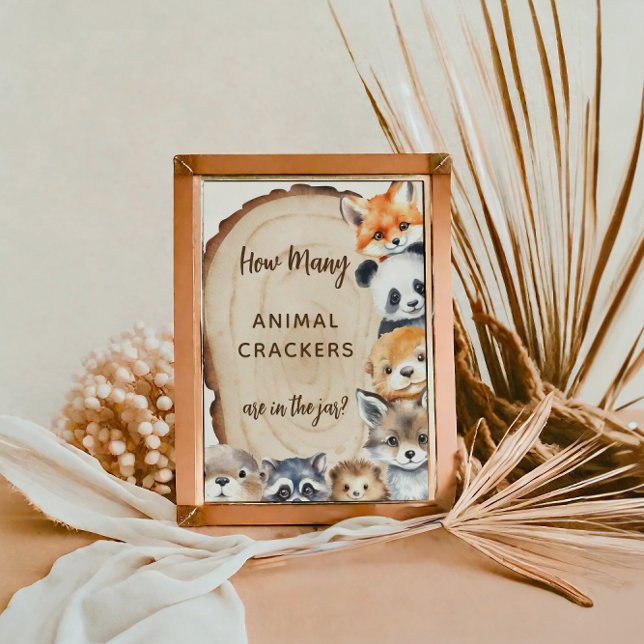 Poster Quantos crackers assinam o jogo do Chá de fraldas (Criador carregado)