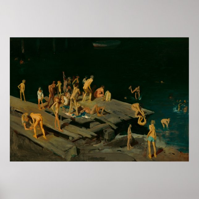 Poster Quarenta e dois filhos de George Bellows (1907) (Frente)