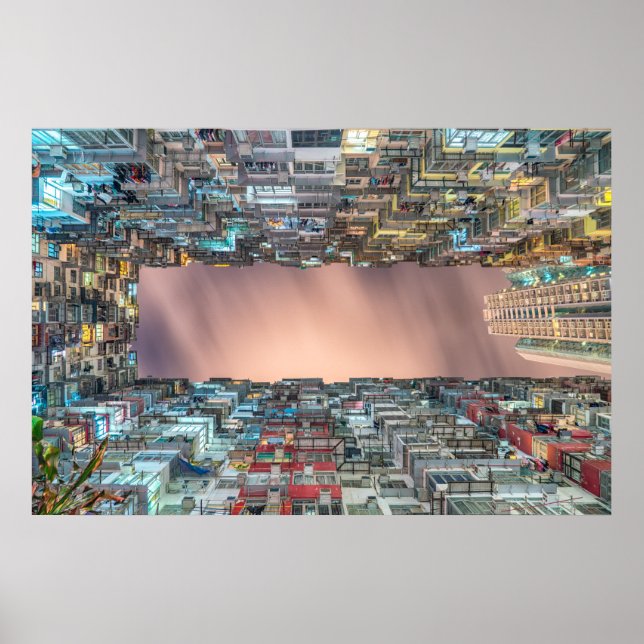 Poster Quarry Bay, Hong Kong (Frente)