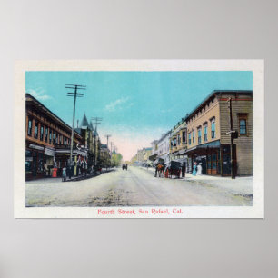 Poster Quarta rua ViewSan Rafael, CA