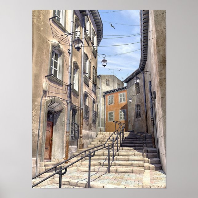 Pôster Quartier du Panierà Marselha (Frente)