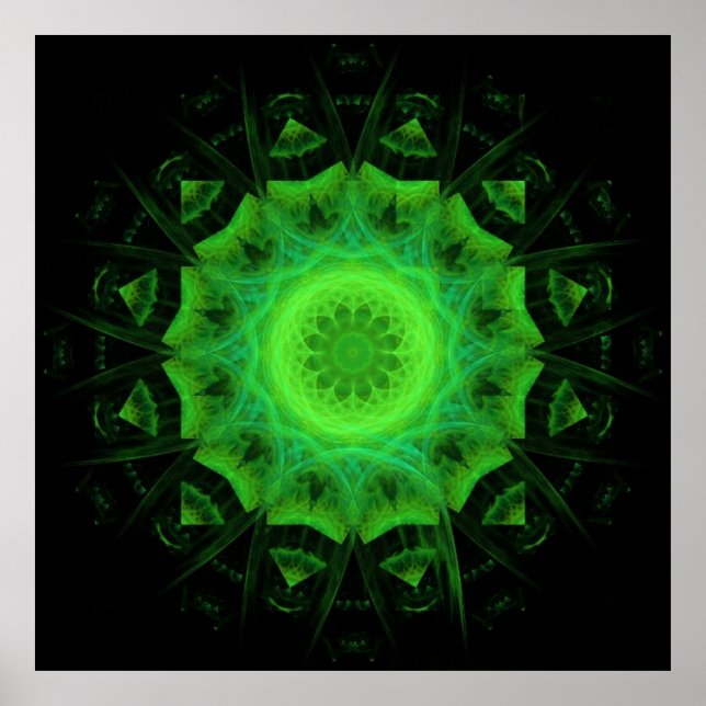 Pôster Quarto Chakra - Anahata - O Som Instruído (Frente)