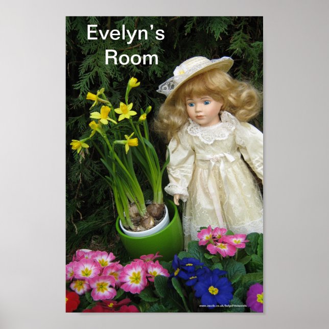 Poster Quarto de Evelyn (Frente)