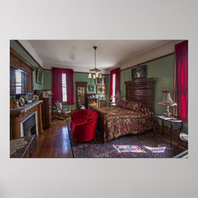 Poster Quarto de Huguette Clark — Butte Montana (Frente)