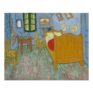 Pôster Quarto de Vincent em Arles por Vincent van Gogh