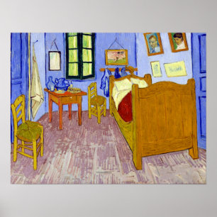 Poster Quarto de Vincent van Gogh em Arles