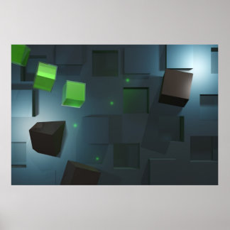 Pôster quarto escuro