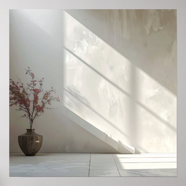 Poster Quarto minimalista (Frente)