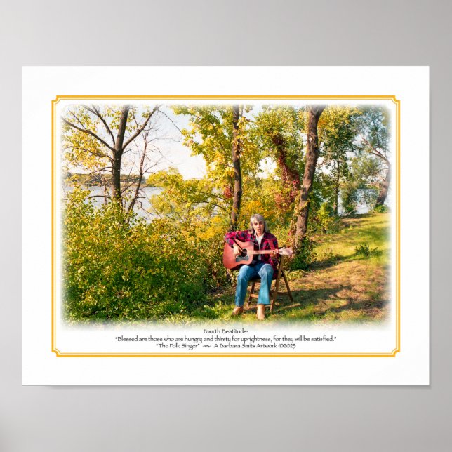 Poster Quarto tamanho da atitude 11x14 (Frente)