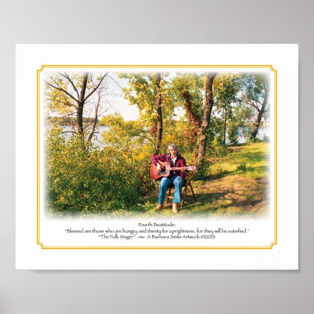 Poster Quarto tamanho da atitude 8x10 (Frente)