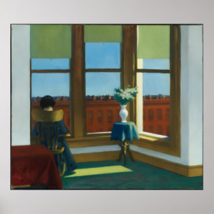 Poster Quarto Vintage Artístico Edward Hopper