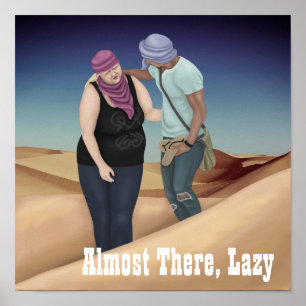 Poster Quase Lá, Preguiçoso