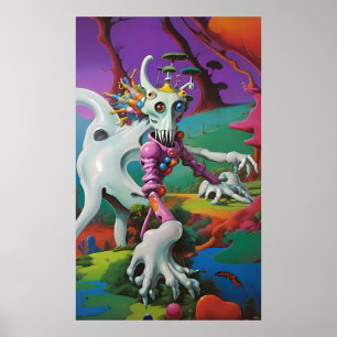 Poster Quase Pico - Arte Surreal Ken Gage