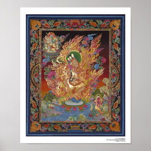 Poster Quatro-Armado de Ganesh