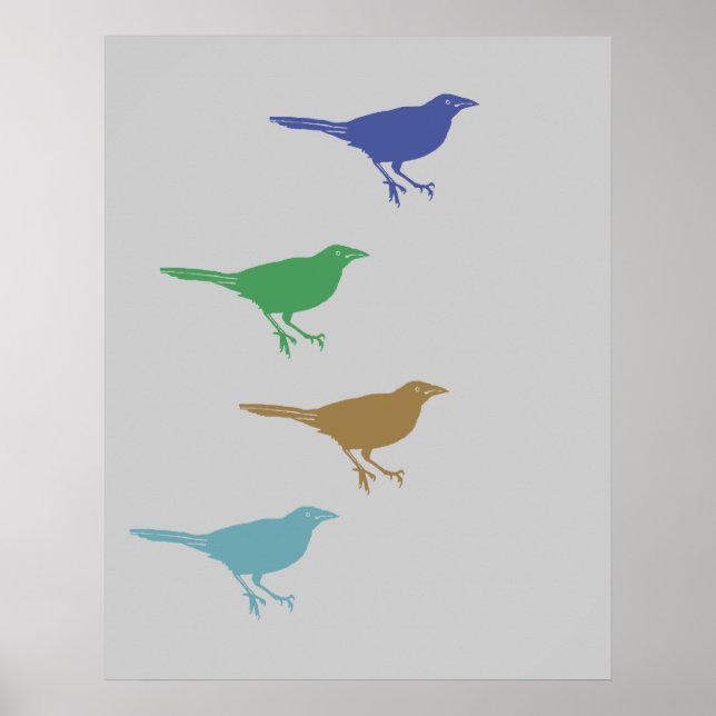Poster Quatro Aves (Frente)
