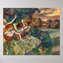 Quatro Dançarinos | Edgar Degas |