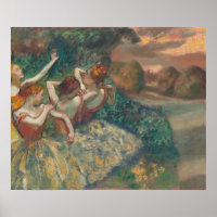 Quatro Dançarinos - Edgar Degas Fine Art