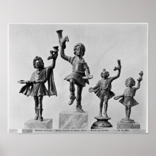 Pôster Quatro figuras do Lar
