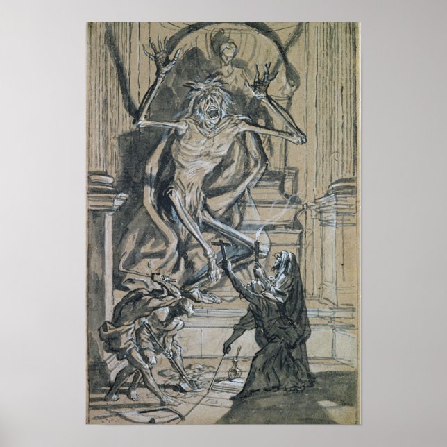 Poster Quatro Grave Robbers desperta um Fantasma (Frente)