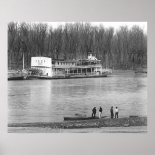 Pôster Quatro Homens e um Ferry: 1936