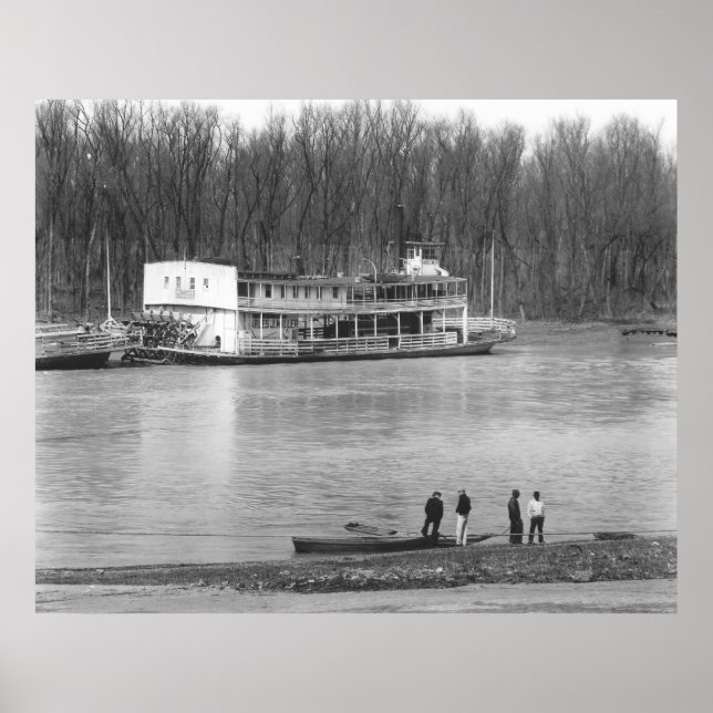 Pôster Quatro Homens e um Ferry: 1936 (Frente)