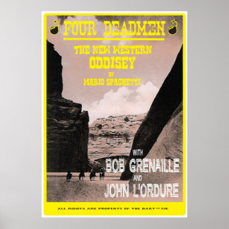 Pôster Quatro Homens Mortos