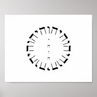 Quatro letras: Nome de Deus YHVH