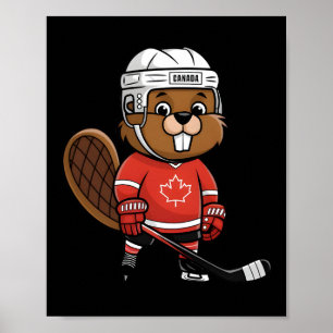 Poster Quatro Nações Ttle Glol Confronto Castor Canadense