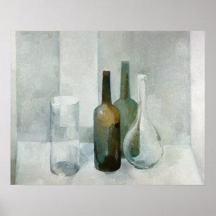 Pôster Quatro Objetos de Vidro